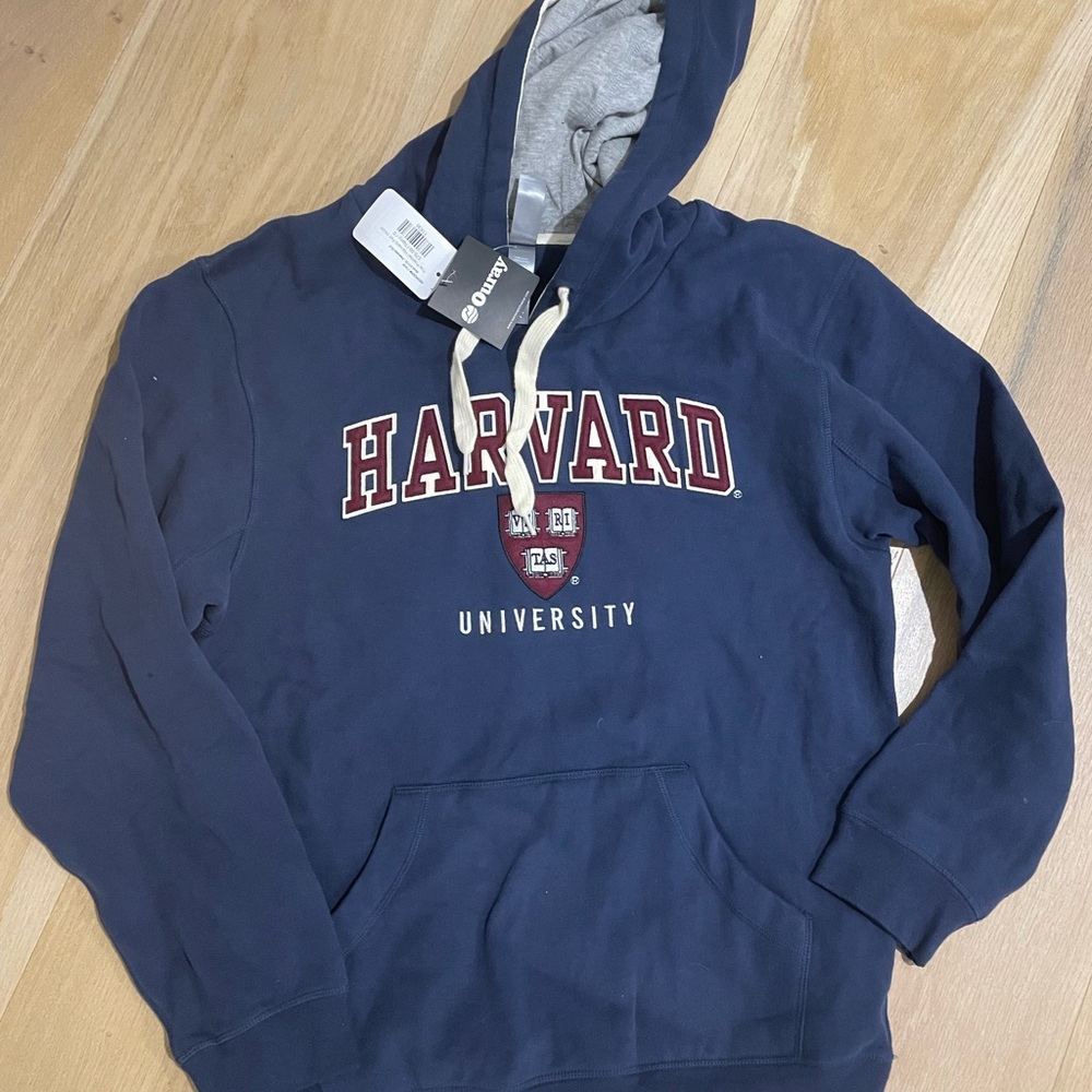 Harvard University Navy Blue Hoodie